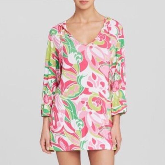 Beach Candie by Margaret Josephs Swim Cover Up Tunic S - Picture 1 of 15